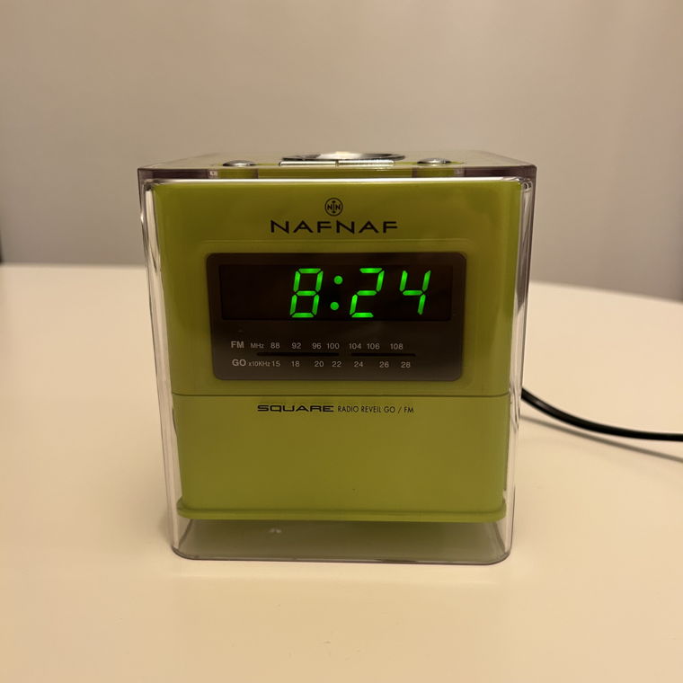 Square Radio/Alarm Clock
