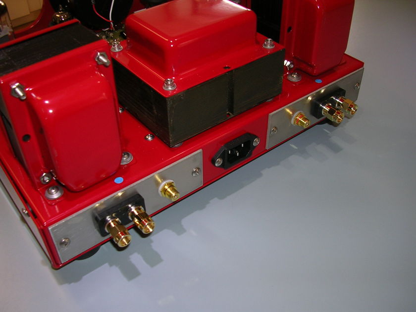 DYNACO by WILL VINCENT....RED ST-70 TUBE AMPLIFIER.....HAND BUILT TO A PERFECT STANDARD