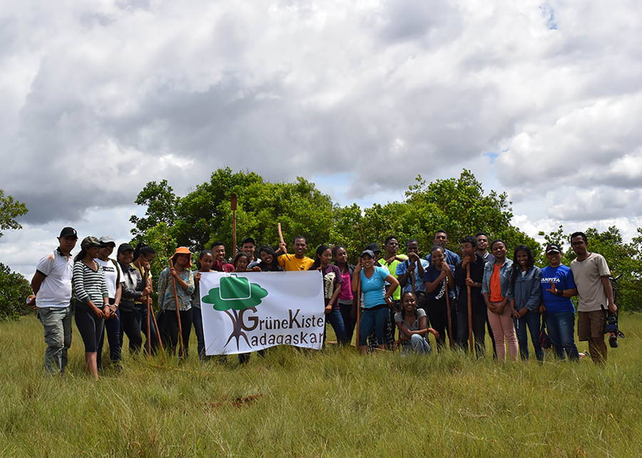 Team von Grüne Kiste Madagaskar im Einsatz