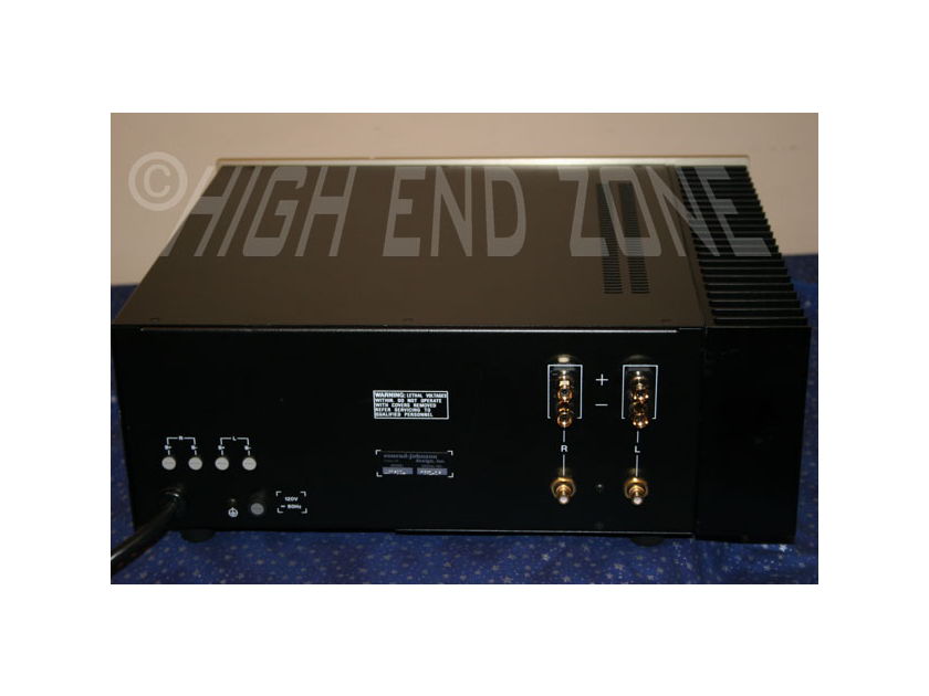 $3,700 Conrad-Johnson MF-2500A Solid State Power Amplifier