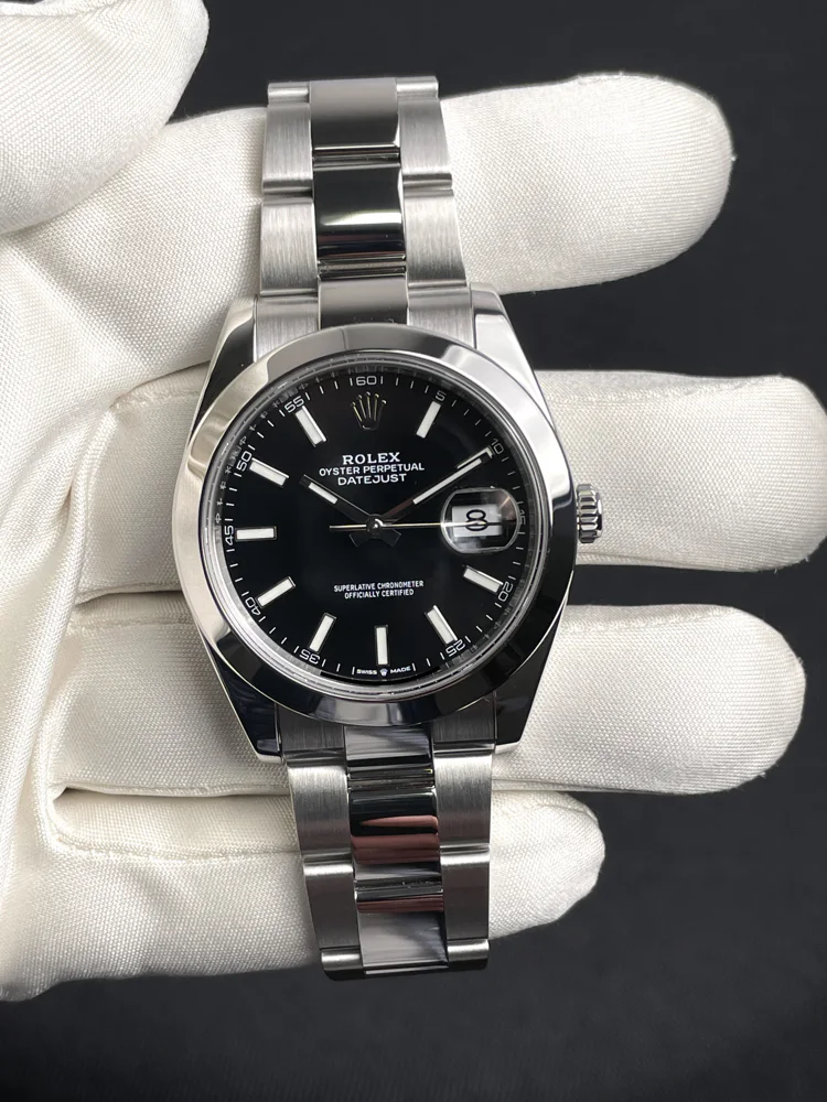 Rolex Datejust 41 Black Dial