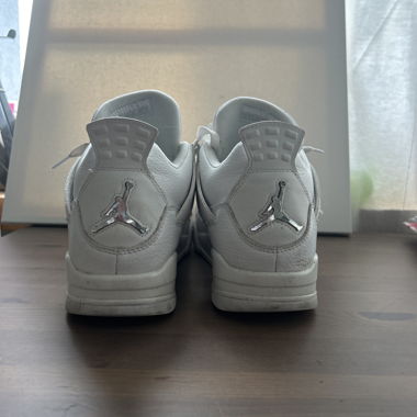 Jordan 4 Pure Money All White Sneaker