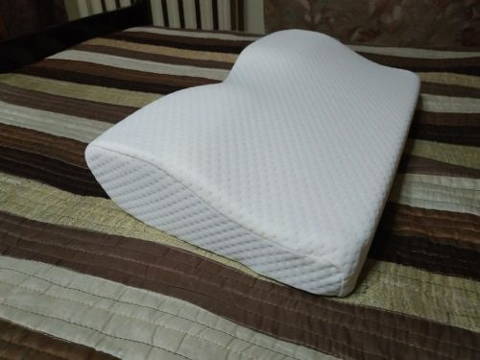 Orthopedic Neck Pillow, neck pain pillow, cervical pillow, memory foam pillow, contour pillow