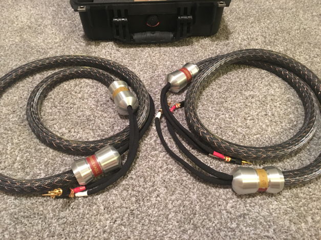 Kimber Kable KS 3033 Select Speaker cables -- 7' with W...
