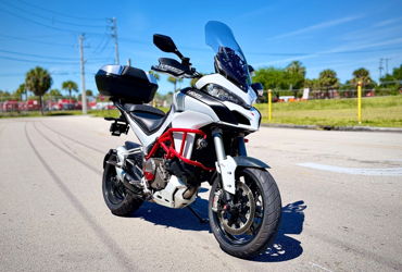 2015 DUCATI MULTISTRADA V2 motorcycle for rent near Pompano Beach, FL