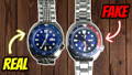 Fausse vs vraie montre Seiko