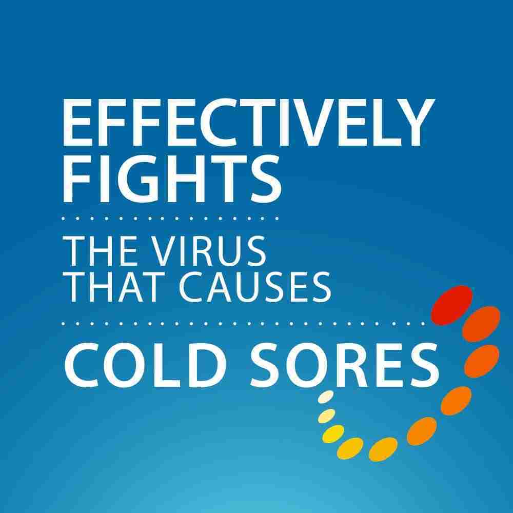 Zovirax Cold Sore Treatment Cream Tube 2g - Image 4