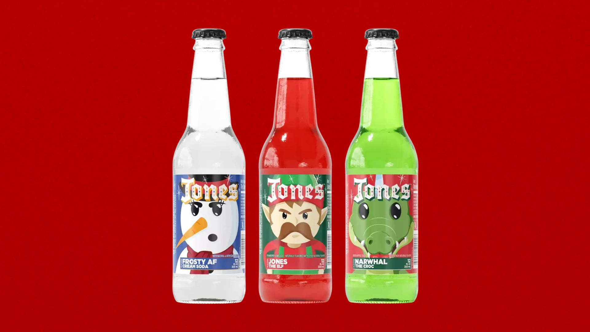 Featured image for Jones Releases Special Holiday Sodas