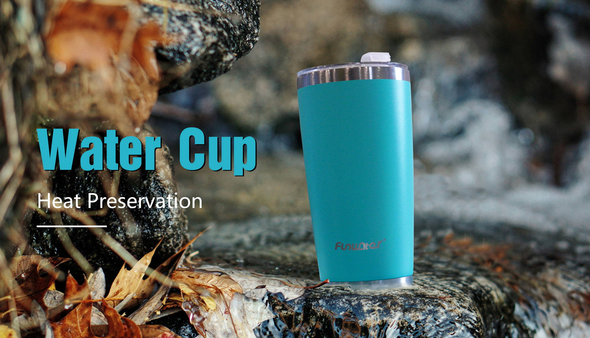 There is the Funwater magnetic cup for outoodr sports and camping 
