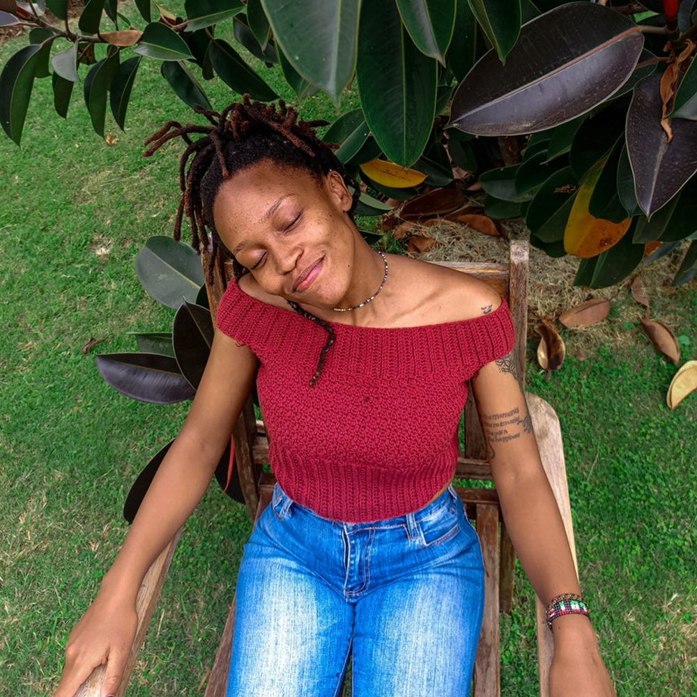 Offshoulder Crochet Top