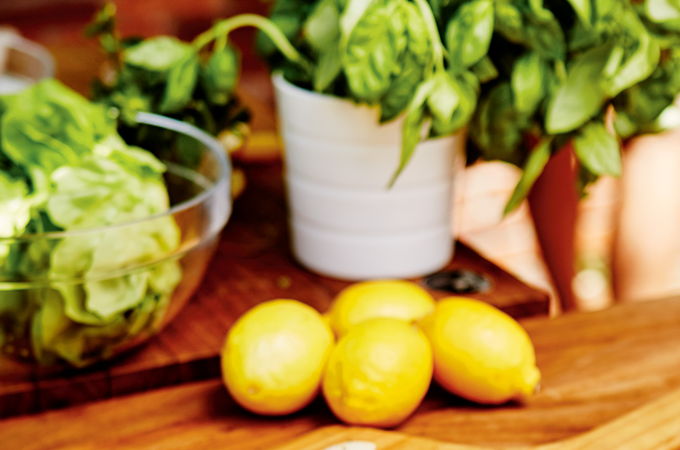 White Pizza with Trout, Shrimp and Zucchini