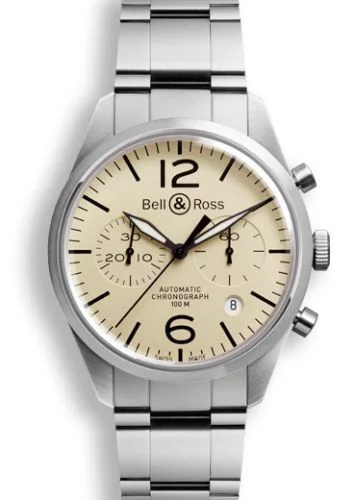 BR 126 Original Beige Chronograph