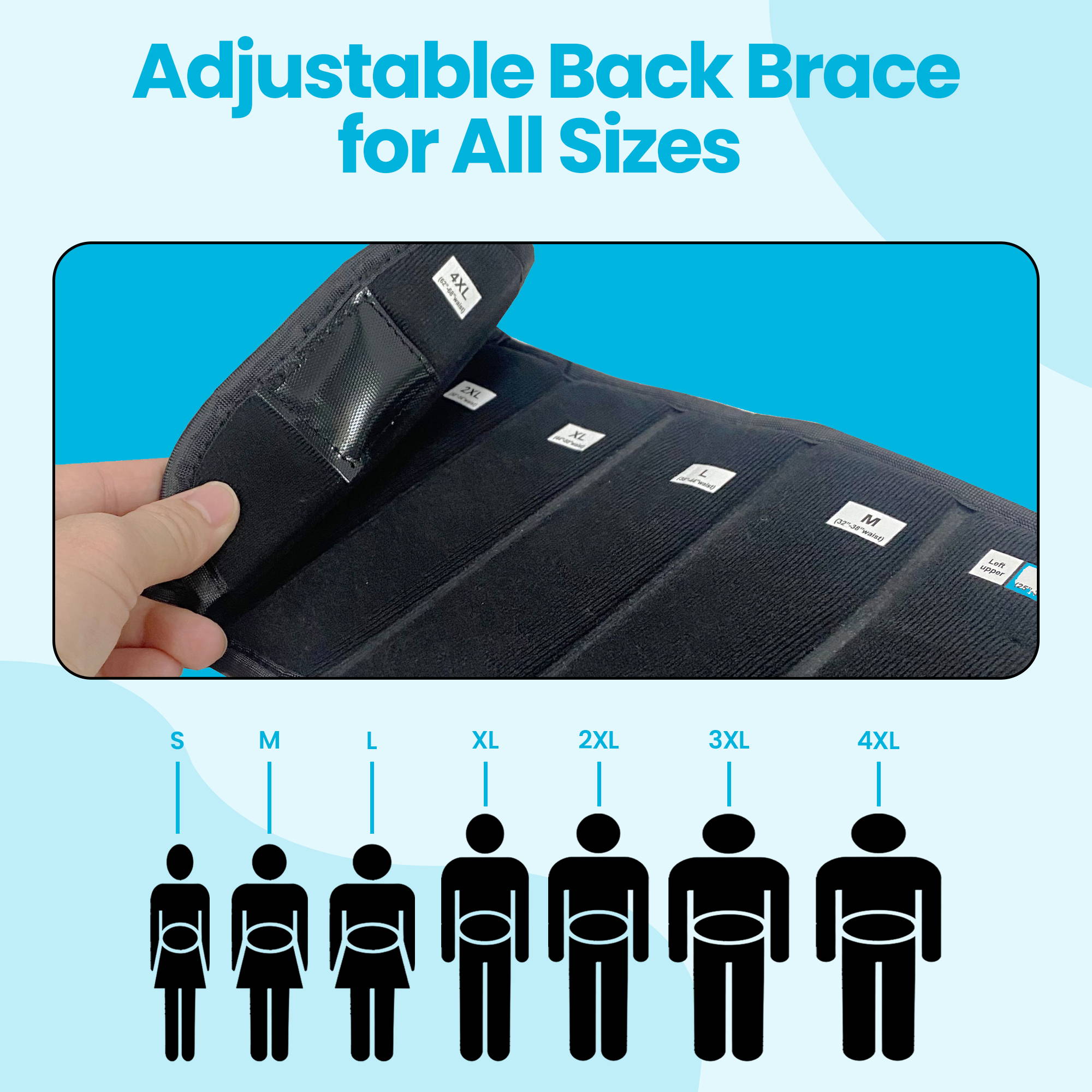 comfyorthopedic oa unlaoder knee brace built with anti slip lining 
