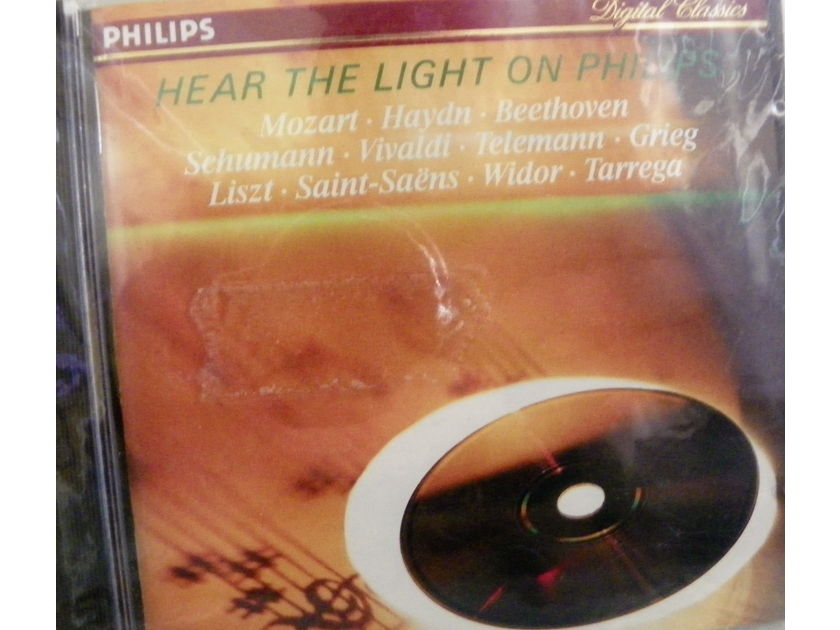 Mozart,Haydn,Beethoven,Vivaldi,Telemann,etc - HEAR THE LIGHT ON PHILLIPS NM Digital CD
