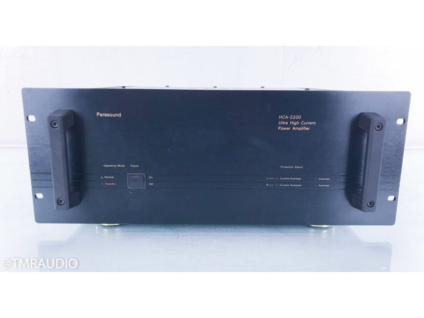 Parasound HCA-2200 Stereo Power Amplifier HCA2200 (15681)
