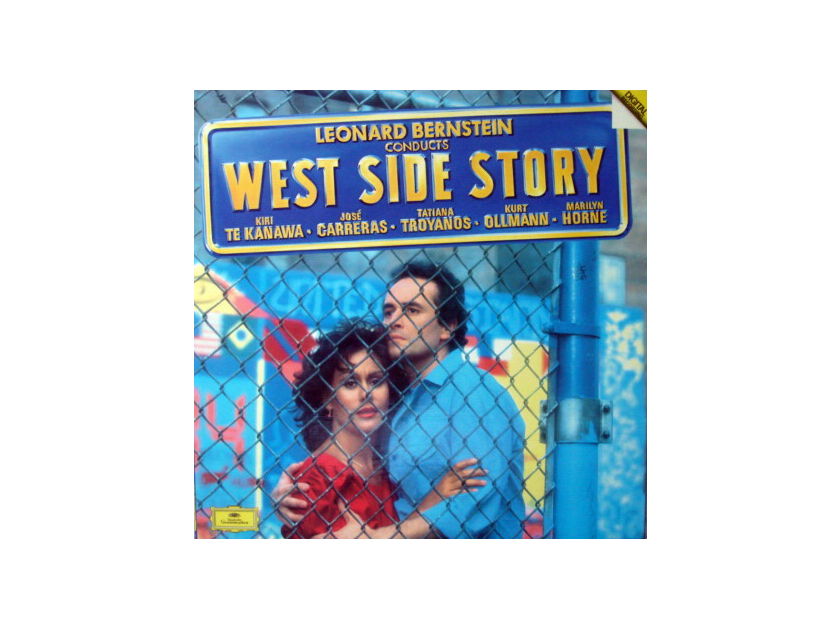 DG Digital / Bernstein West Side Story, - BERNSTEIN/TE KANAWA/CARRERAS, MINT, 2LP Box Set!