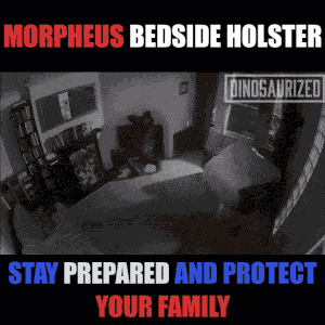 Morpheus bedside holster | Best bedside holster in America | Sticky & snug | Best holster for emergency |high quality material | space & time saving |Most needed holster when you sleep