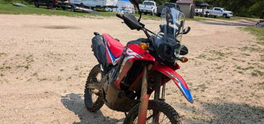 2024 HONDA CRF300L RALLY ABS motorcycle for rent near St Paul, MN