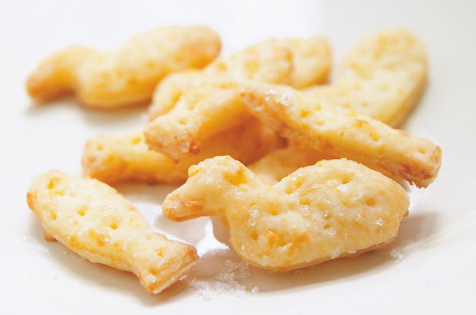 Cheddar Cheese Crackers, Goldfish Type