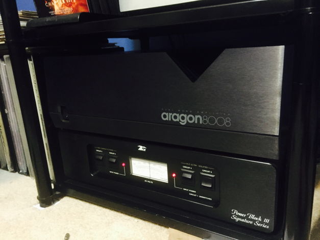 Aragon 8008bb Dual Mono amplifier "ITEM IS SOLD"