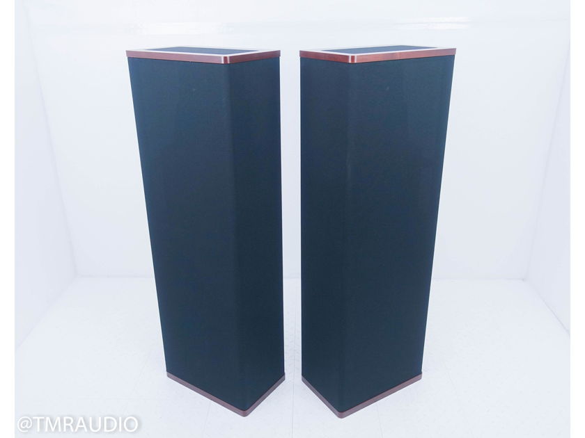 Vandersteen 3A Signature Floorstanding Speakers Mahogany Walnut Pair w/ Stands; AS-IS (12848)