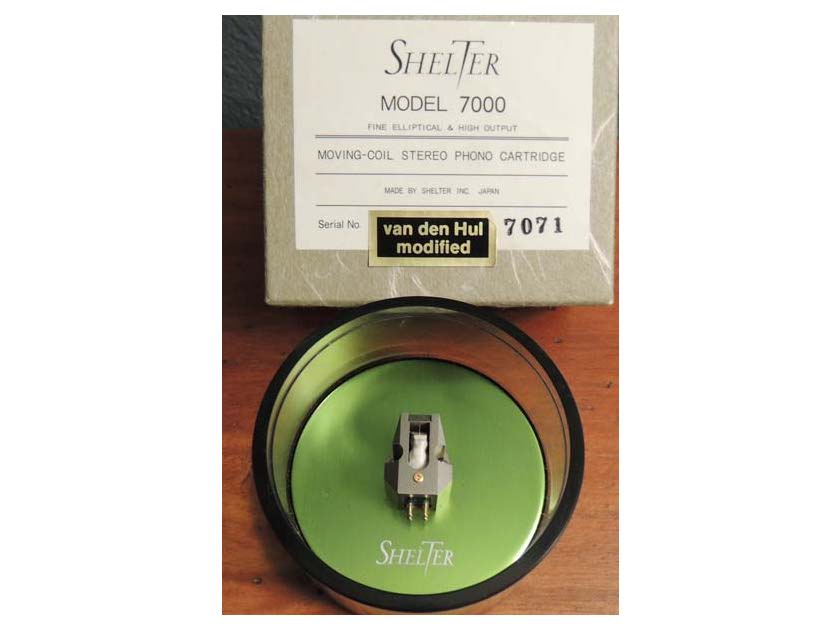 SHELTER 7000 Moving Coil Cartridge, Re-tip x Van den Hul, Customer trade, Warranty! From Audio Revelation