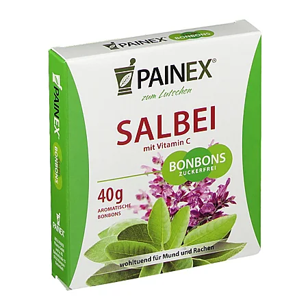PAINEX Salbeibonbons mit Vitamin C