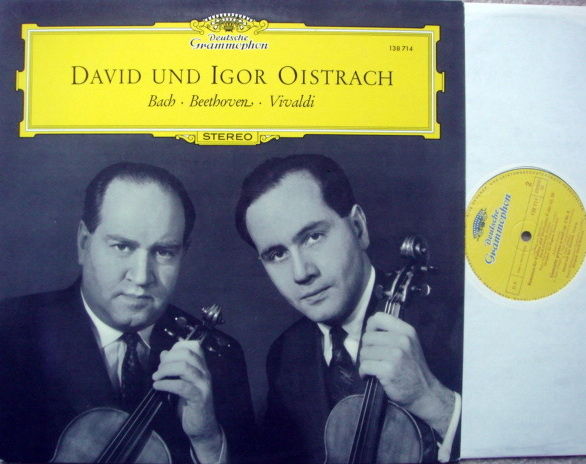 DG / DAVID & IGOR OISTRAKH, - Bach-Beethoven-Vivaldi, M...
