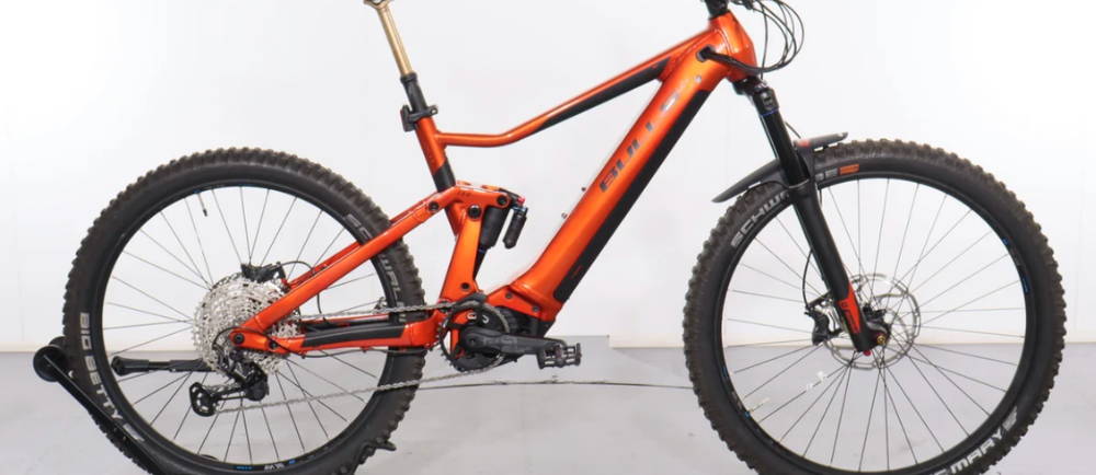 a Bulls Copperhead Evo AM 4 full suspension electric mountain bike