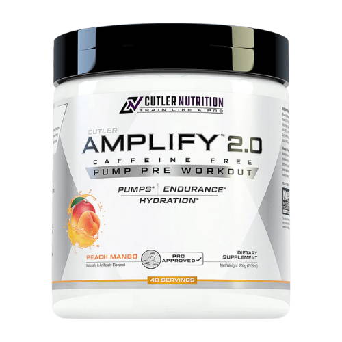 Cutler Nutrition Amplify 2.0 Caffeine Free Pre Workout