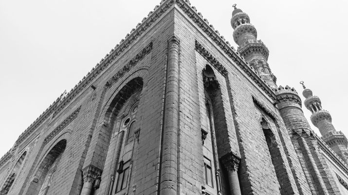 Al-Rifa'i Mosque in Cairo, Egypt, commissioned in the 19th century by Khushyar Hanim, holds a rich historical importance