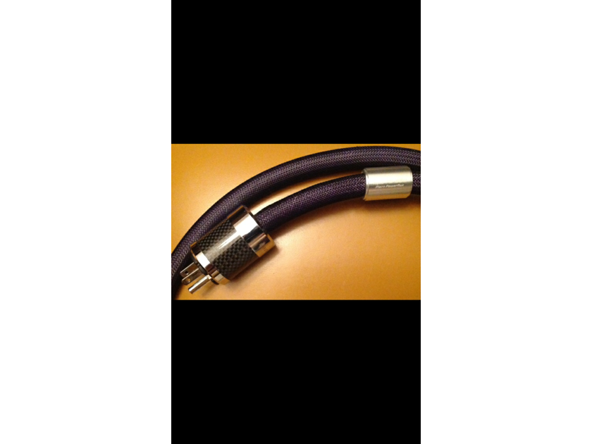 Furutech Powerflux / FI-50 CarbonFiber connector Alpha PS-950 Power Cable