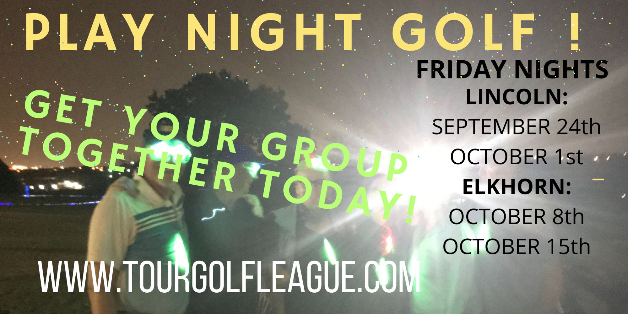 Night Golf Play at Elkhorn Ridge promotional image