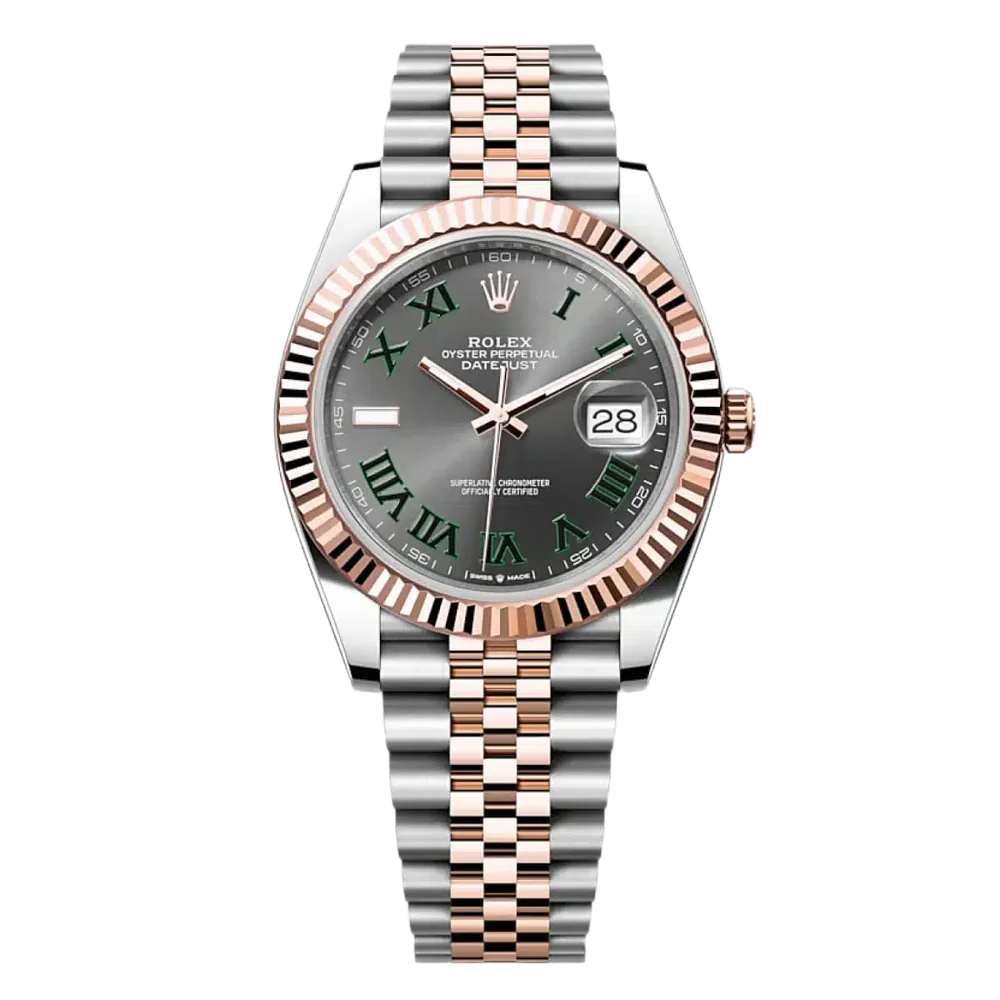 Wimbledon Dial Jubilee Bracelet Box and Papers 2024, image 1