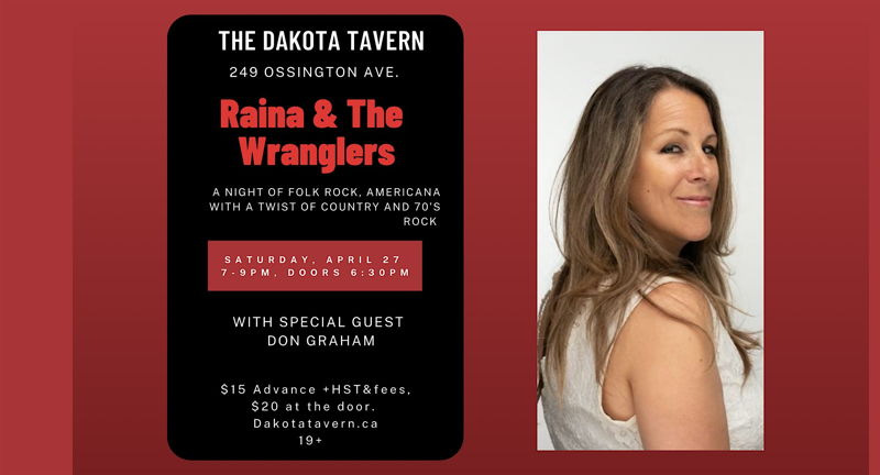 RAINA & THE WRANGLERS W/ SPECIAL GUEST DON GRAHAM