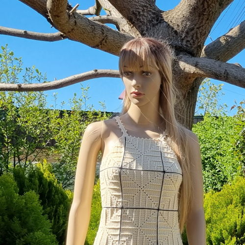 Crochet dress for summer