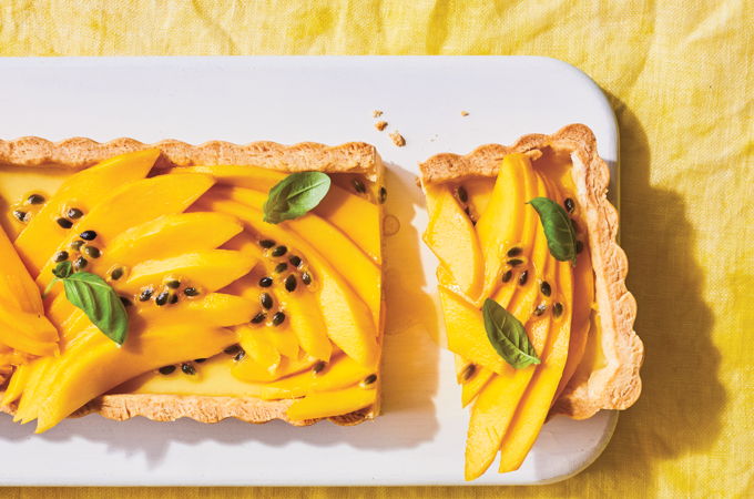 Tarte mangue-passion