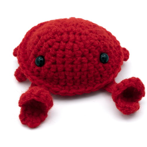 Caranguejo Amigurumi