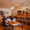 Boutique de la distillerie Isle of Barra Distillers Company sur l'île de Barra dans les Hébrides extérieures d'Ecosse