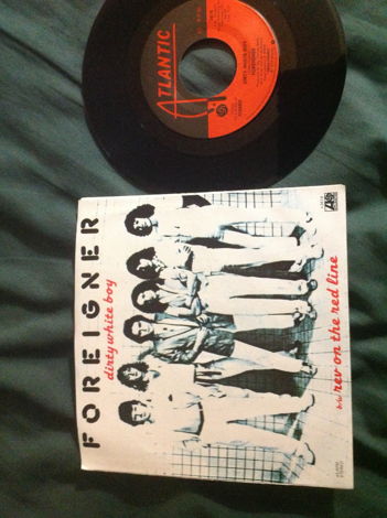 Foreigner - Dirty White Boy 45 With Sleeve