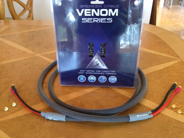 Shunyata Research Venom Speaker Cables 2.5 m