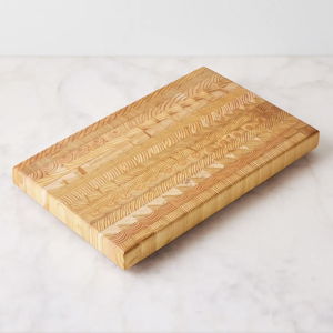 Larch Wood End-Grain Cutting Board