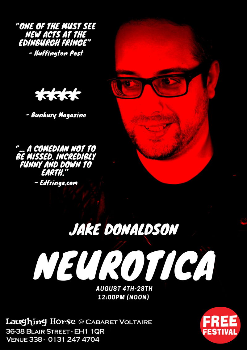 The poster for Jake Donaldson: Neurotica