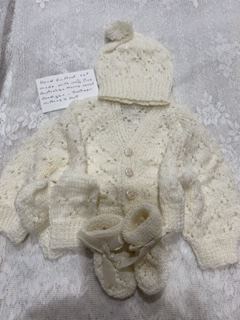 Hand Knitted Set