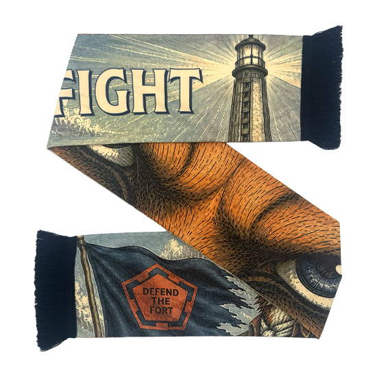 Traditional Jacquard Knit Scarves