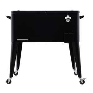Permasteel 80-Qt Classic Outdoor Patio Cooler On Wheels | AllModern