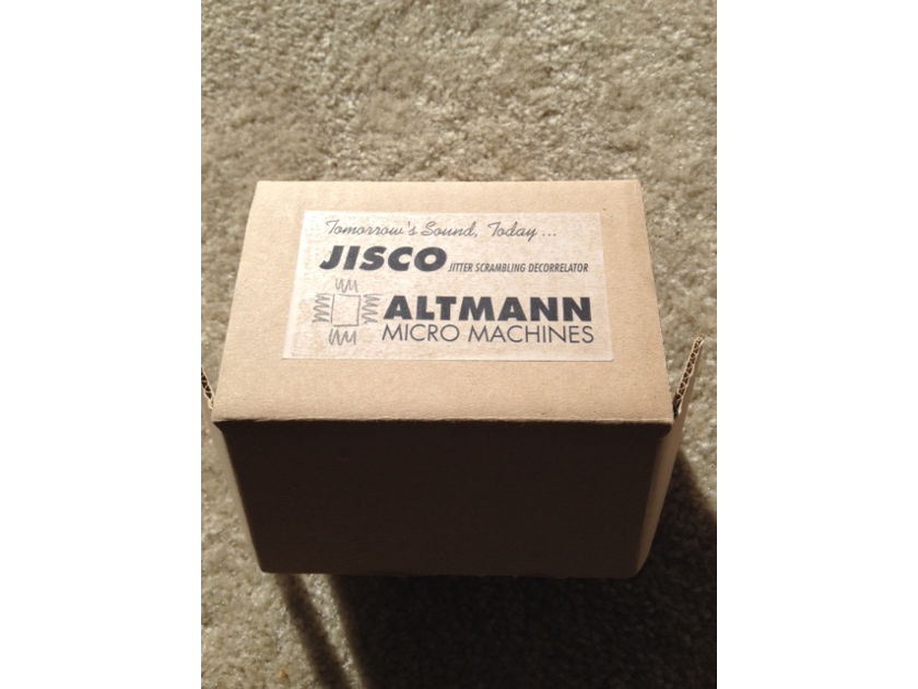 Altmann Micro Machines (Jisco) Jisco Jitter Reclocking Unit (Jitter Scrambling Decorrelator)