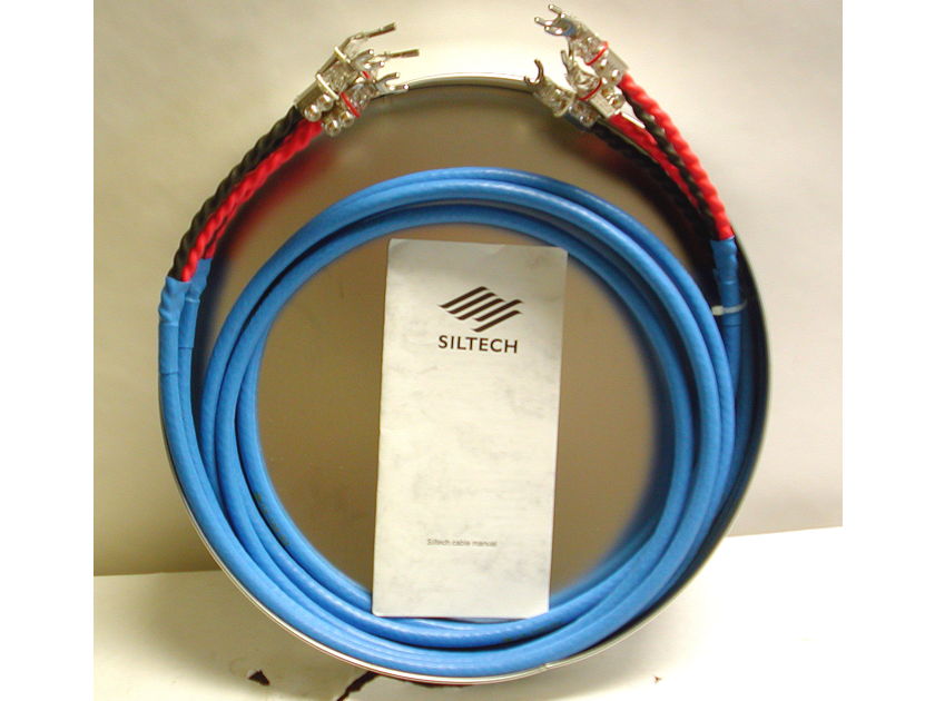 Siltech Cables LS-120 G3 8 ft Speaker Cables (Pair) - Pre-Owned