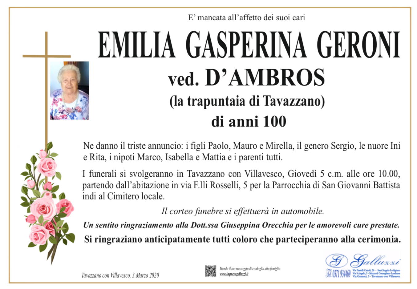Emilia Gasperina Geroni