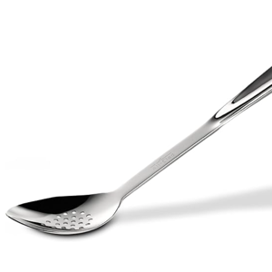 All-Clad Specialty Stainless Steel Kitchen Gadgets Slotted Spoon Kitchen Tools, Kitchen Hacks Silver, Large